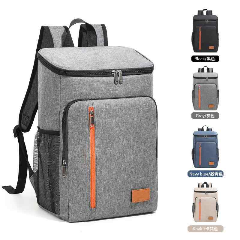 楽天モズラボクーラーバッグ 大容量 保温保冷機能 漏れ防止 厚手 耐久性 オックスフォード生地 アウトドア ピクニック キャンプ レジャー お買い物 リュックサック デイパック（x2）