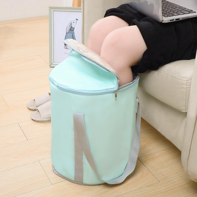 足湯袋 ポータブル 折りたたみ 多機能 携帯用 足洗いバケツ フットバス 旅行 トラベル 出張 アウトドア..