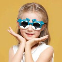 サングラス 子供 男の子 キャラクター犬 偏光 UV400カット TACレンズ TPEEフレーム フルリム お出かけ アウトドア 普段使い 日差し対策 スタイリッシュ(4)