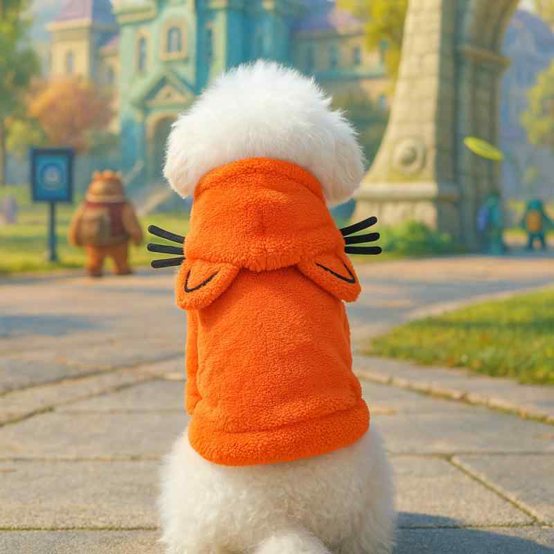 ペット服 小型犬 子犬 猫 男女兼用 秋冬 保温 あったか 快適 動きやすい ポリエステルフランネル ショ..