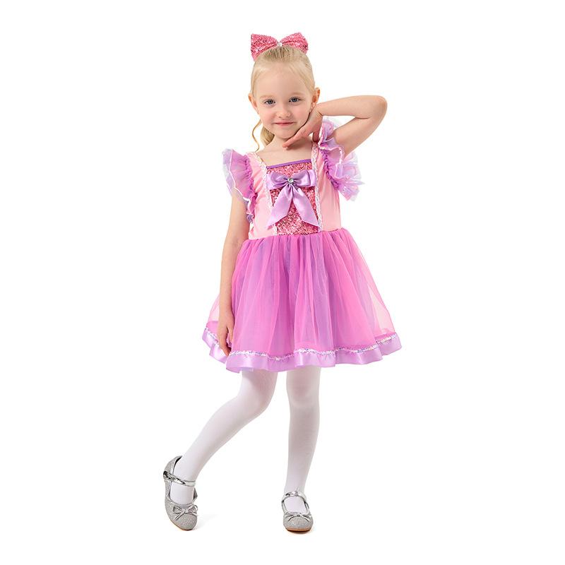 ワンピース キッズ 女の子 プリンセス ふわふわ チュチュドレス 発表会 幼稚園 こどもの日 コスプレ衣装 かわいい おしゃれ 舞台衣装 イベント 誕生日 クリスマス ハロウィン パーティー