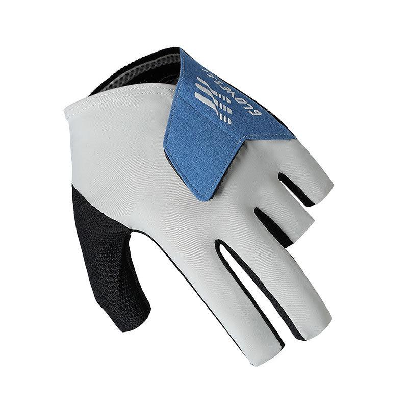 ビリヤードグローブ 左手用 男女兼用 接触冷感 滑り止め 三本指 通気性 吸汗速乾 面ファスナー 春夏 ス..