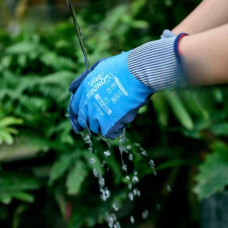 ガーデニンググローブ レディース メンズ 厚手 耐摩耗 滑り止め トゲ防止 防水 防寒 通気性 園芸作業 庭仕事 家庭菜園 植え付け 植栽 草むしり 土いじり ...