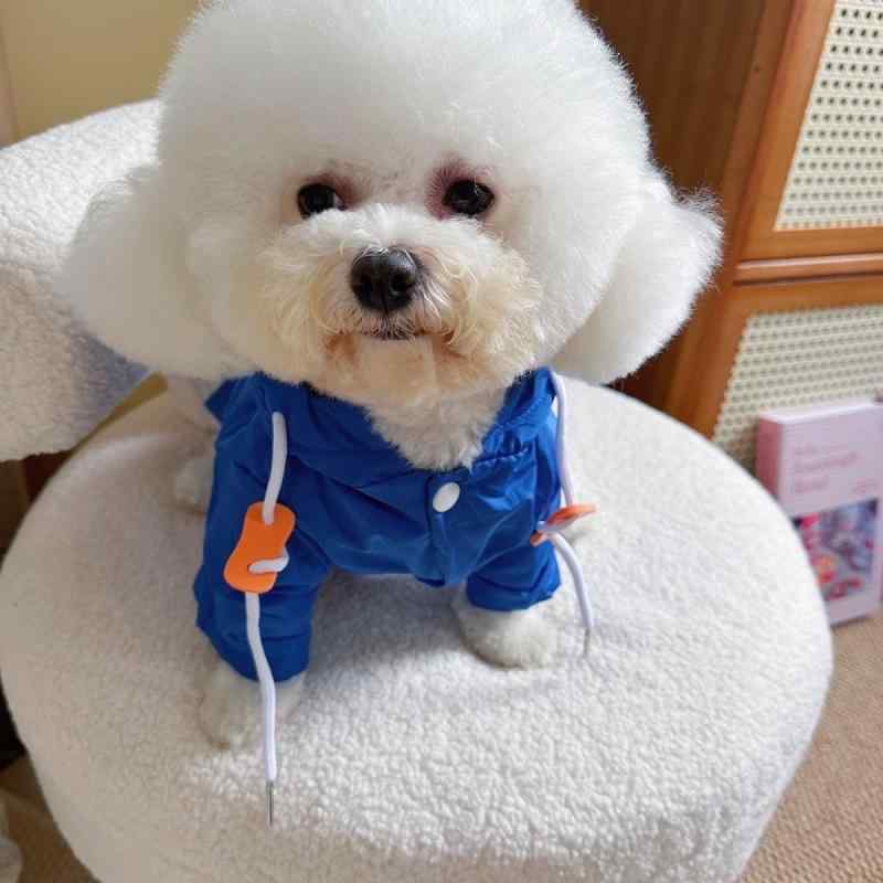 犬服 小型犬 防風 防寒 ウインドブレーカー アウター 秋冬 トイプードル ビションフリーゼ シュナウザ..