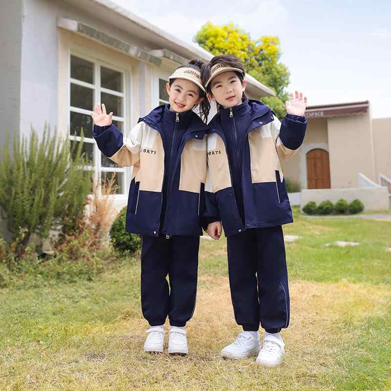 スクールユニフォーム キッズ ジュニア 男女兼用 春秋秋冬 ウィンドブレーカー アウター ジャケット 3..