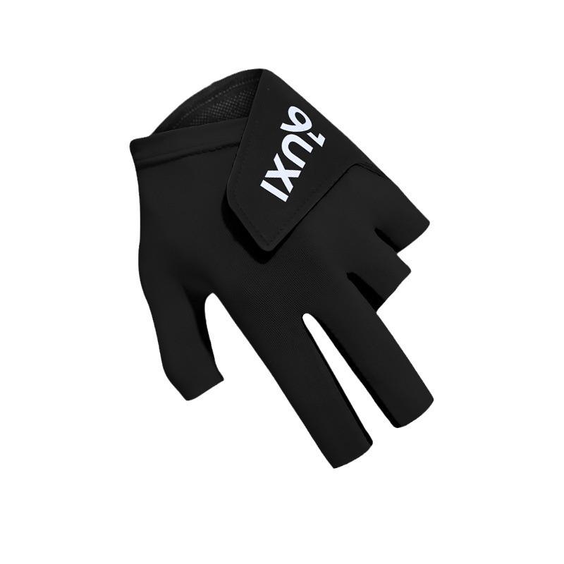 ビリヤードグローブ メンズ 薄手 通気性抜群 プロ用 高級感 滑り止め スヌーカー 耐摩耗性 三本指手袋 ..