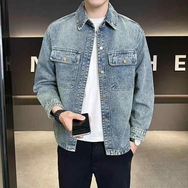 ジャケットメンズ春秋防風耐久性イー...