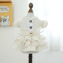 ペット ドレス 犬 猫 かわいい ガブリエル パーティードレス セレモニードレス お呼ばれ ポリエステル素材 小型犬 中型犬 大型犬 通年 お出かけ 記念撮影 ...