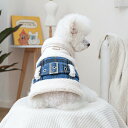 ペット服 犬服 猫服 保温 防寒 あったか チェック柄 グレンチェック アウター コート ジャケット ポリエステル素材 カジュアルスタイル お散歩 お出かけ ペットウェア 洋服 ブルー ブラウン