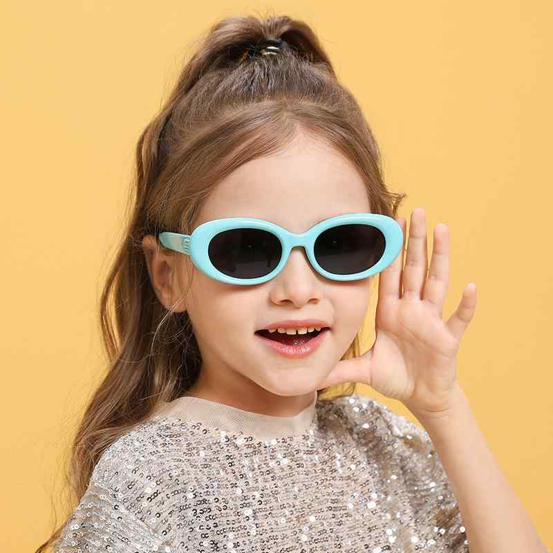 サングラス キッズ 小学生 偏光 UVカット UV400 紫外線対策 釣り 運転 アウトドア サイクリング TACレンズ TPEEフレーム オーバル型 男の子 女の子 春夏 ファッション小物