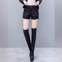 ショートパンツ レディース PUレザー ハイウエスト 細見え スタイルアップ Aライン ワイドシルエット 秋冬 お出かけ きれいめ 大人カジュアル 上品 おしゃれ