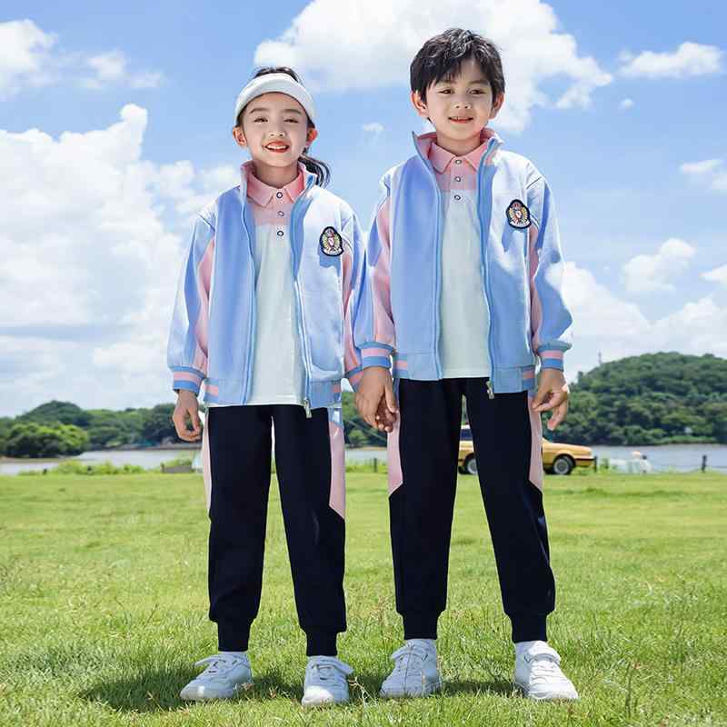 ジャージ キッズ 男女兼用 小学生 幼稚園 制服 ユニフォーム やわらか 運動会 体育祭 3点セット 春秋 ..