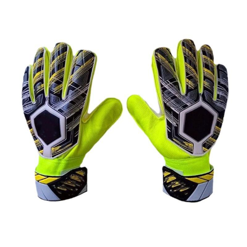 サッカー ゴールキーパーグローブ 指保護機能 フィンガープロテクター 滑り止め グリップ強化 ラテック..