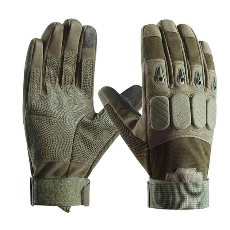 グローブ メンズ タクティカル タッチパネル対応 フルフィンガー 耐衝撃 滑り止め 保護 耐久性 アウト..