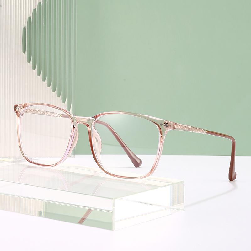 伊達メガネ ブルーライトカット TR90素材 軽量 柔軟 ユニセックス スクエアフレーム レトロデザイン おしゃれ だて眼鏡 ファッションメガネ PCメガネ スマホメガネ 春夏