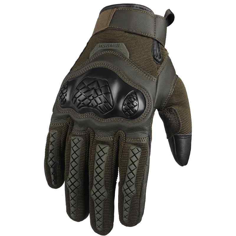 グローブ メンズ フルフィンガー ナックルガード プロテクター付き スマホ対応 滑り止め 耐衝撃 ナイロ..