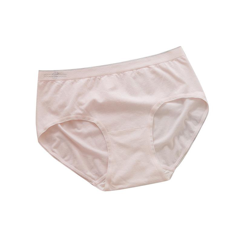 ショーツ レディース 三角パンツ ミドルウエスト 無地 シルク裏地 綿混 通気性 柔らかい ストレッチ 食い込まない オールシーズン 部屋着 普段使い 下着 インナー(x2)