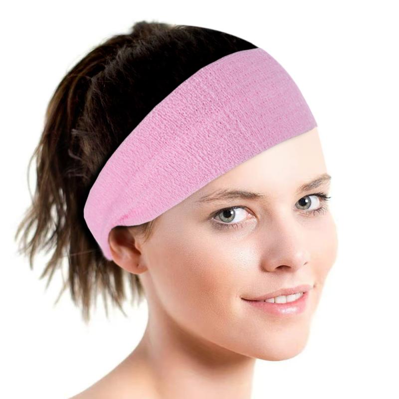 ヘアバンド レディース 締め付けない 圧迫感軽減 ストレッチ 伸縮性 吸汗速乾 春夏 無地 韓国風 ヨガ スポーツ ターバン ヘッドバンド ランニング フィットネス 髪留め 豊富なカラー