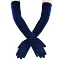 手袋 レディース 防寒 保温 ロング丈 ベロア素材 秋冬用 レトロ クラシック パーティー イブニングドレス チャイナドレス フォーマル エレガント 宮廷風 フ...