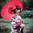 浴衣 レディース 女性用 ピンク 百合柄 ポリエステル素材 軽量 速乾 涼しい 和風 和柄 花火大会 夏祭り お祭り デート イベント 帯セット 2点セット 初心者 着付け簡単 お洒落 かわいい 着物
