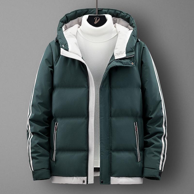 Coach Jackets - 中綿ジャケット メンズ 極厚 防寒 保温 フード付き ワークテイスト ストリートカジュアル アウター ゆったり ジップアップ 厚手 あったか 秋冬 ブルゾン タウンユース