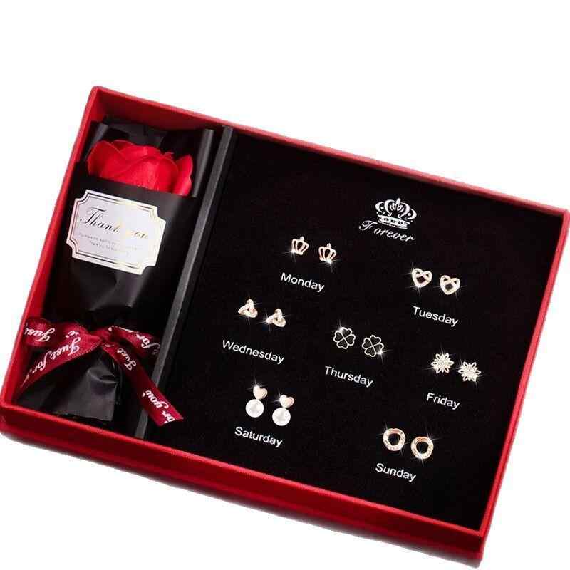 ピアス レディース S925 シルバー ポスト パール ハート 上品 高級感 電気メッキ加工 多彩なデザイン セット 通勤 オフィス カジュアル デイリーユース 大人かわいい