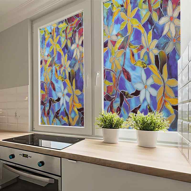 窓用フィルムUVカット防水静電吸着...