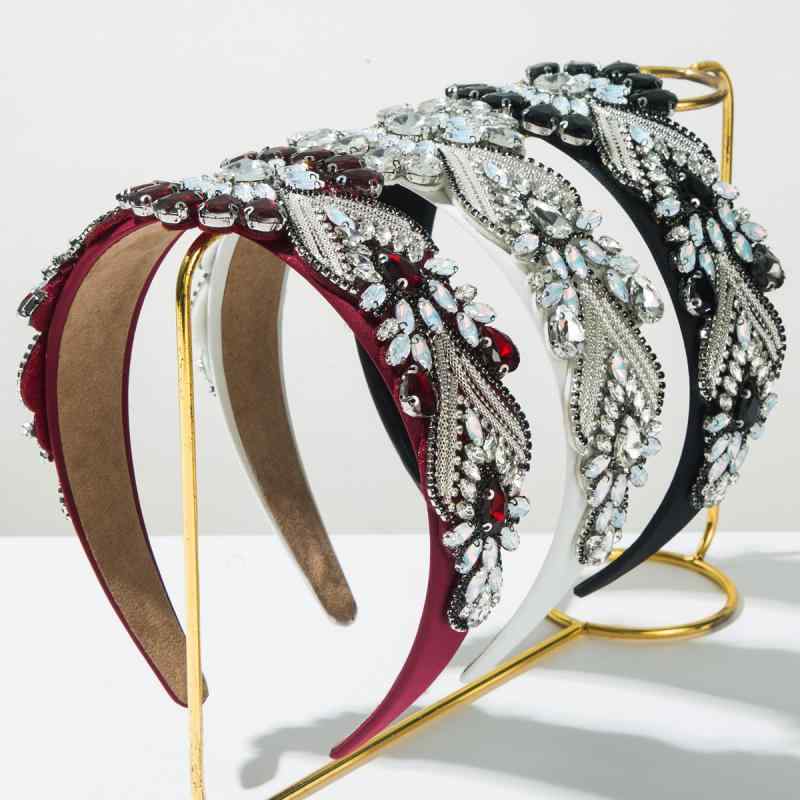 カチューシャ レディース 宮廷風 ロココ調 バロック レトロ アンティーク 豪華 高級感 ラインストーン クリスタル 凝ったデザイン 華やか エレガント パーティー お呼ばれ ヘアバンド ヘアアクセサリー 髪飾り