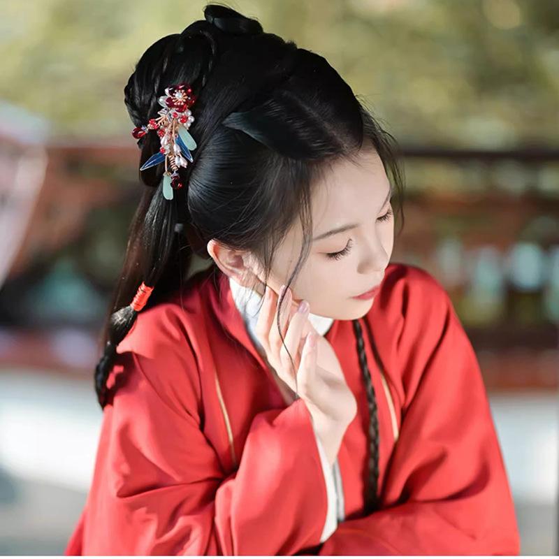 ・素材: 合金・モチーフ: 花・加工方法: 手作業・ヘアクリップカテゴリ: サイドクリップ・カラー: レッド・スタイル: 古風・スタイル分類: レトロ・製品カテゴリ: ヘアアクセサリー・対象: 女性・人気要素: 植物、花