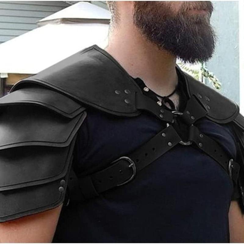 甲冑アクセサリー メンズ 男性用 中世 ヴァイキング風 ルネッサンス風 騎士 ファンタジー コスプレ 仮..