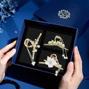 ヘアアクセサリー レディース パール 高級感 かわいい フェミニン スズラン 花モチーフ 合金製 まとめ髪 アップヘア 後頭部 バンスクリップ シャーククリップ 髪留め