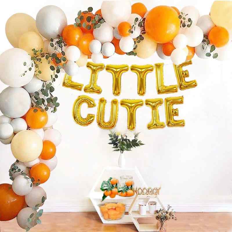 バルーン 誕生日 飾り付け 結婚式 パーティー イベント 装飾 ラテックス ゴム風船 142個セット マットカラー くすみカラー レトロ オレンジ マカロン グレー アプリコット