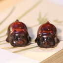 キーホルダー 開運 招福 縁起物 ゆったり 寝そべり豚 紫檀 緑檀 白檀 木製 手作り かわいい 干支 スマホ 鍵 バッグチャーム ストラップ プレゼント ギフ...