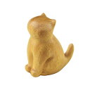 置物 白檀製 サンダルウッド 天然木 癒しの香り かわいい アニメ風 猫モチーフ 瞑想猫 和風 少女向け ガールズ 手作り風 ハンドメイド インテリア雑貨 卓上...