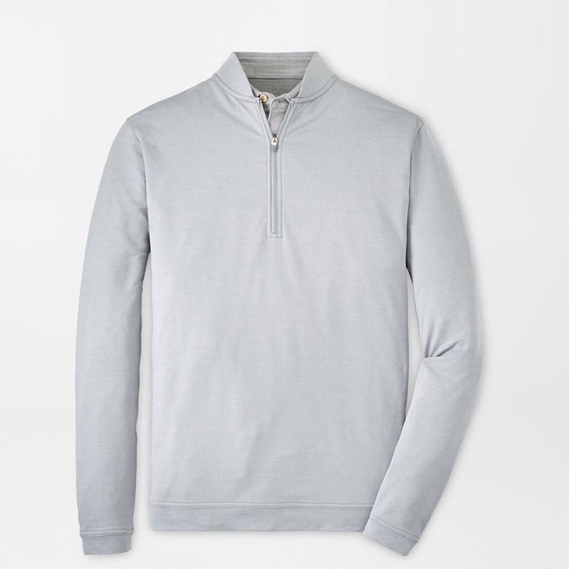 ゴルフウェア メンズ 長袖 スタンドカラー ハーフジップ プルオーバー 軽量 高機能 ストレッチ 吸汗速..