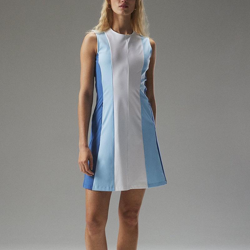 ワンピース レディース スポーツ ゴルフ テニス フィットネスウェア 吸汗速乾 ストレッチ素材 カジュア..