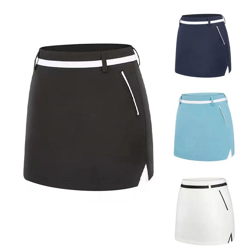 スカート レディース ゴルフ スポーツウェア 速乾 ストレッチ インナーパンツ一体型 再生繊維 カジュアル おしゃれ タイト ミニスカート 春夏