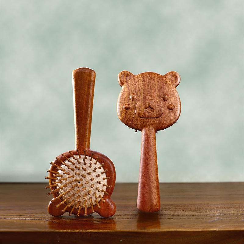 クッションブラシ キッズ レディース 子供 女性用 エアクッション マッサージ 頭皮ケア 持ち運び コン..