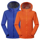 マウンテンパーカー メンズ レディース 男女兼用 ユニセックス 春夏秋 防水 防風 撥水 透湿 軽量 薄手 フード付きジャケット アウター アウトドア 登山 釣...