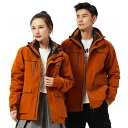 マウンテンパーカー メンズ レディース 兼用 防水 防風 透湿 保温 防寒 厚手 3in1 2点セット ダウンインナー 秋冬用 高級感 アウトドア 登山 キャン...