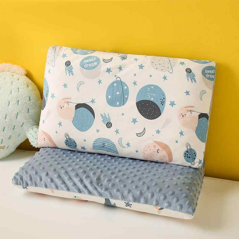 枕 ベビー キッズ 子供用 赤ちゃん 綿100% 洗える 取り外し可能 ポコポコ ドット柄 かわいい キャラク..