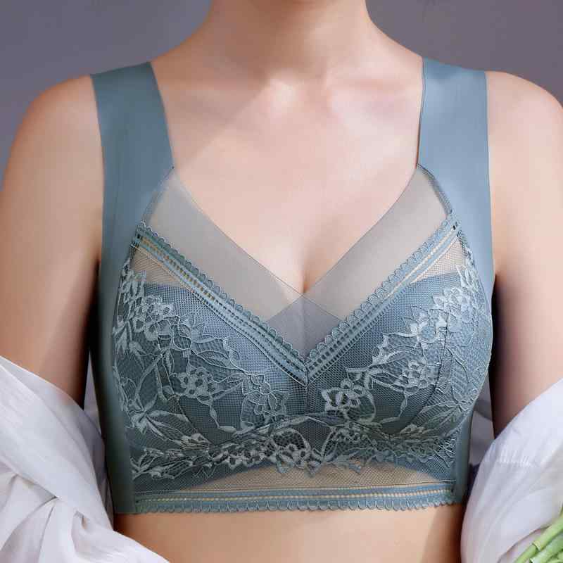 ブラトップ レディース レース 大きいサイズ バックシャン インナー ノンワイヤー 通気性 シームレス カップ付き チューブトップ キャミソール ベアトップ 補正 下着 楽ちん