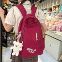 リュックサック レディース メンズ 軽量 防水 大容量 防犯 通気性 耐摩耗 高校生 中学生 学生 通学 スクールバッグ 日系 韓国ファッション シンプル ナイロン素材 高品質 A4対応 PC収納 ブラック ホワイト レッド グレー