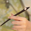 かんざし レディース 檀木製 高級感 兎 うさぎ 古風 和風 シンプルモダン まとめ髪 髪飾り チャイナドレス 漢服 着物 浴衣 普段使い