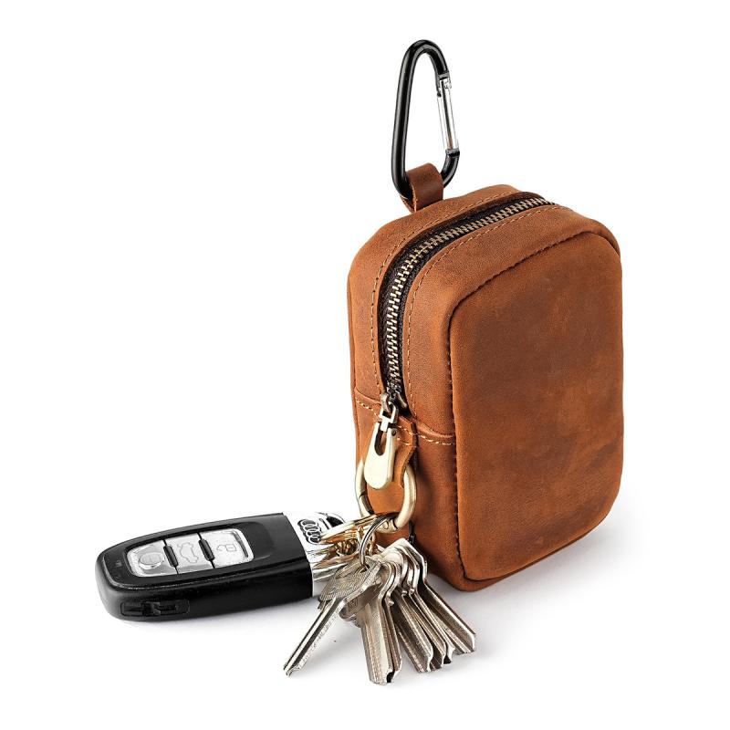 ウエストバッグ メンズ 本革 牛革 耐摩耗 クレイジーホースレザー アウトドア スポーツ 8インチタブレ..