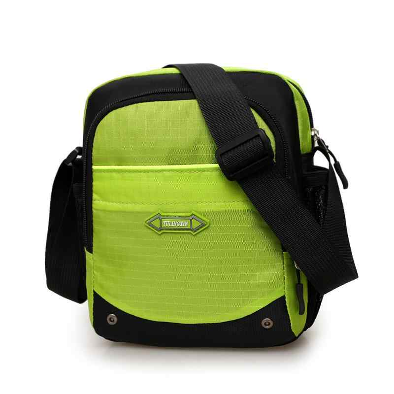 バッグ レディース ナイロン製 軽量 撥水 多収納 ファスナーポケット シンプル ショルダーバッグ 斜めがけバッグ アウトドア スポーツ トラベル 普段使い シ...