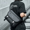 ショルダーバッグ メンズ メッセンジャーバッグ PVC 大容量 カジュアル 通学 通勤用 13インチPC収納対応 斜めがけ 自転車 サイクリング 耐摩耗性 ブラック 普段使い ストリート トレンド おしゃれ|詳細画像