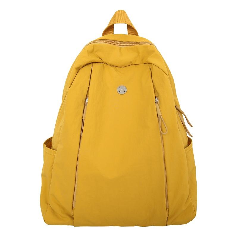 バックパック 男女兼用 軽量 負担軽減 ナイロン 撥水加工 A4対応 学生 通勤 通学 カジュアル 旅行 万能..