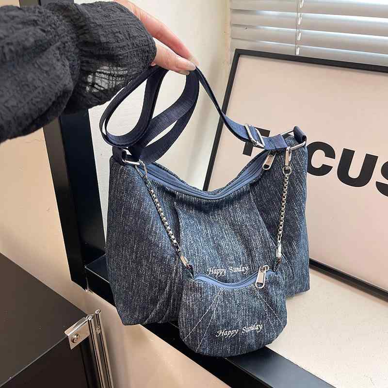 ショルダーバッグ レディース 春夏 レトロ キャンバス プリーツ ルーズ カジュアル 万能 斜め掛け ミニ..