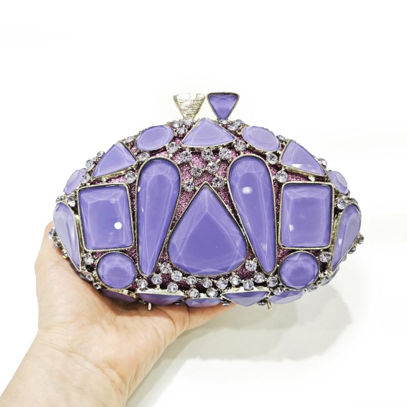 バッグ レディース パーティーバッグ クラッチバッグ ショルダーバッグ チェーンショルダー 透かし彫り 煌めくラインストーン マルチカラー スクエア エレガント 結婚式 二次会 お呼ばれ フォーマル PUレザー